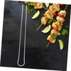 GLEAVI Family Size BBQ Tools 6 Stainless Steel U-skewers for
