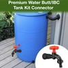 Premium Water Butts Kit – 3/4" bsp black tap with