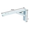 2 x Sturdy Folding Hinges Shelf Angle Folding Angle Stainless