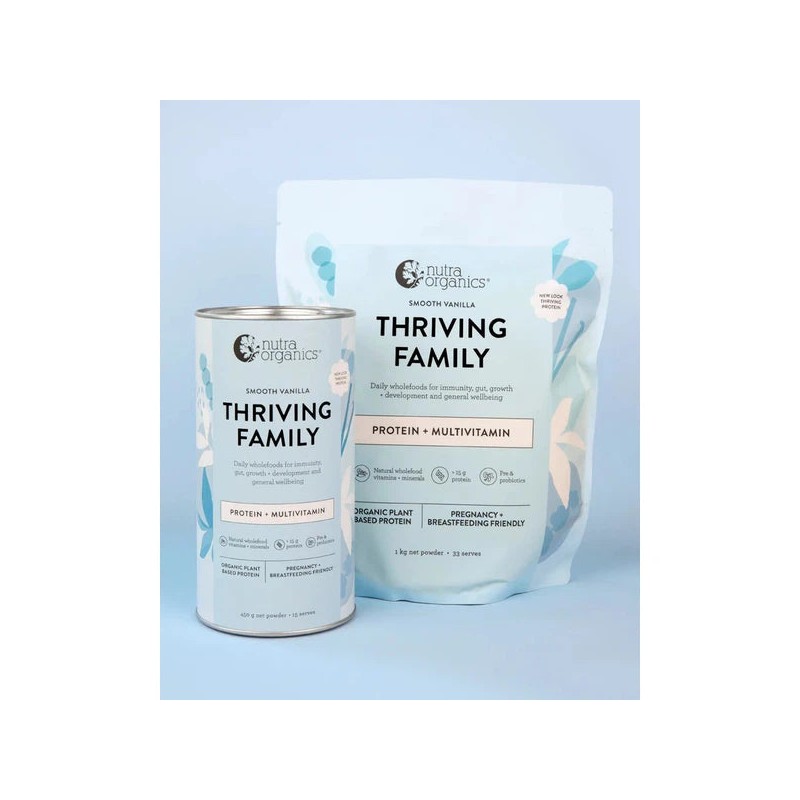 Nutra Naturals Thriving Family, Strawberries & Cream / 1kg