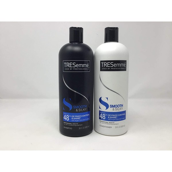 TRESemme Smooth & Silky Shampoo and Conditioner Set (28 oz each)