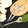 PEUTIER 3pcs Practical Cactus Peeling Tools, Total Length 9.06in Stainless