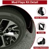 4Pcs Mud Flaps Splash Guards Replacement for 1998-2002 Toyota Corolla