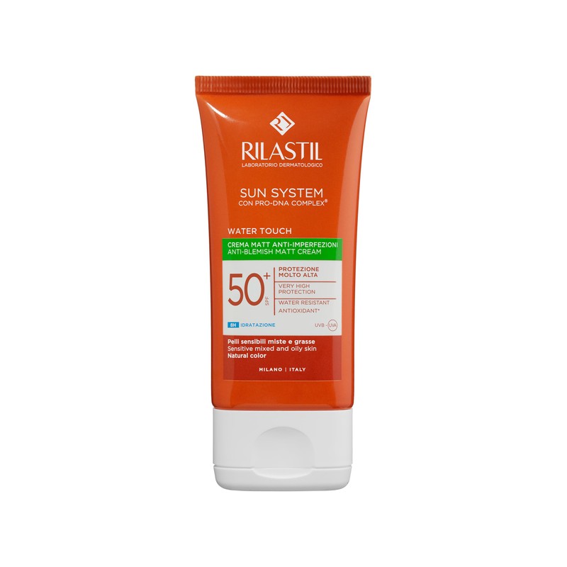 Rilastil Sun System Water Touch Fluido Comfort, Fluido Solar Hidratante