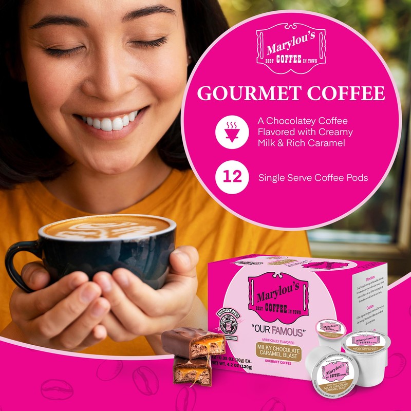 Marylou's Marylou’s Coffee – Milky Chocolate Caramel Blast Flavored Gourmet