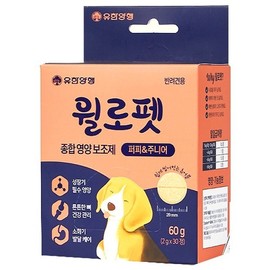 Willow Pet Willopet Puppy Comprehensive Supplement Puppy Nutrition Growth Supply for Children / 윌로펫 강아지 종합 보조제 퍼피 영양 성장기 공급 아동용