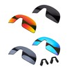 OOWLIT 4 Pieces Replacement Sunglass Lenses & Nose Pads Compatible