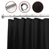 Mebix TRD Cortina de Baño 214x183 cm | Impermeable y