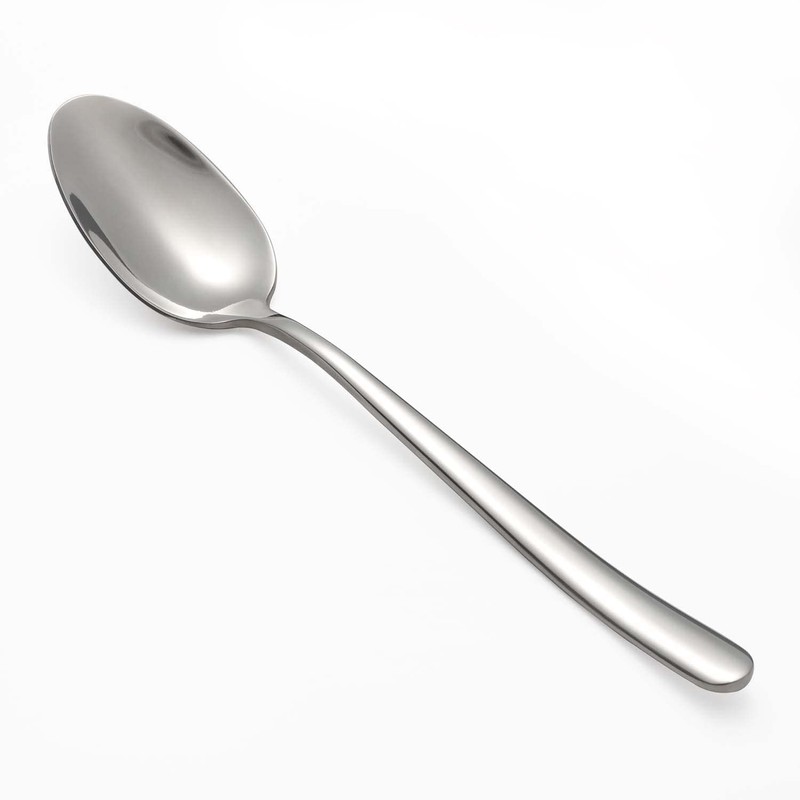 Soup Spoons Stainless Steel Set of 6 Heavy Duty Silverware