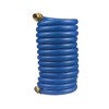 Blue Coiled Vinyl Hose, 108"