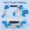 Loyoda 600lbs Work Platform, Foldable Step Stool with One-Click Folding