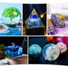 16OZ Resin Molds Silicone Kit Complete Set Bundle with Sphere,