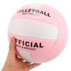 Kisangel Training Volleyball 2 Pack Soft Indoor Volleyball Machine Stitching