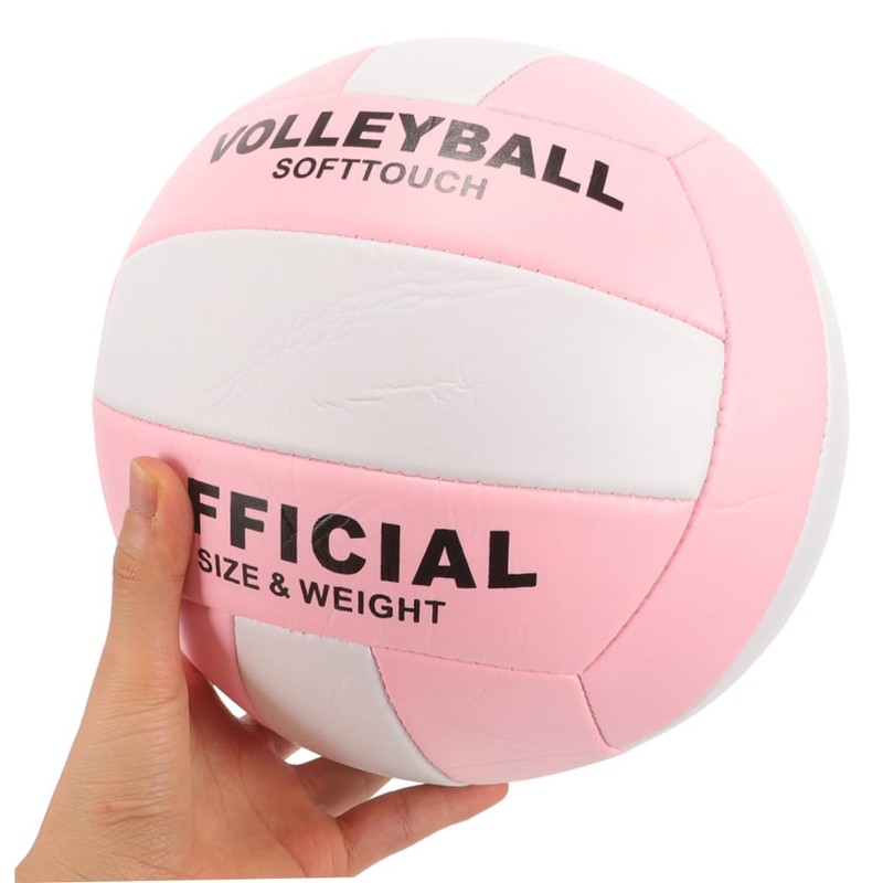 Kisangel Training Volleyball 2 Pack Soft Indoor Volleyball Machine Stitching