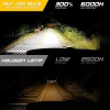 CHUSYYRAY 5202 2504 LED Fog Light Bulbs Kit 6500K Super