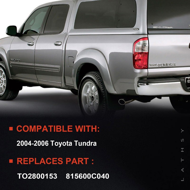 Tail Lights Compatible With 2004 2005 2006 Toyota Tundra Rear