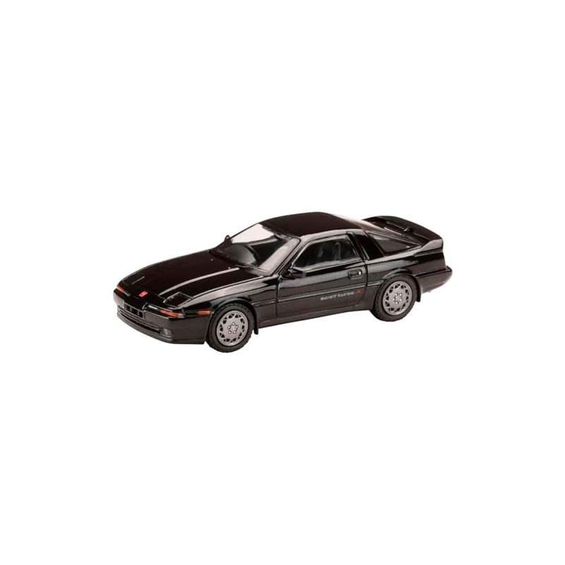 HJ64 1/64 Toyota Supra (A70) 3.0GT TURBO A Black Pearl