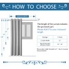 Rose Home Fashion - Cortinas Opacas para Puerta corredera, oscurecimiento
