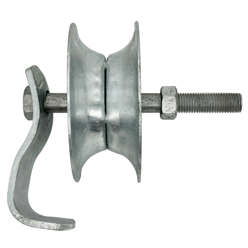 Sliding Gate Rollers 5" Steel Pipe Track Roller Galvanized for