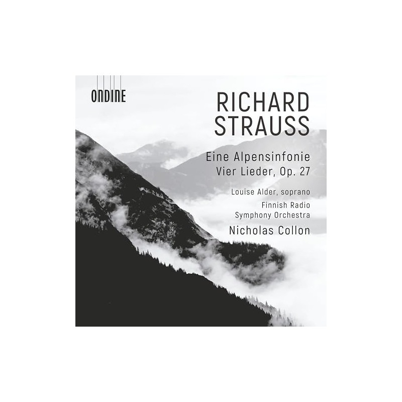 リヒャルト・シュトラウス：アルプス交響曲、4つの歌曲