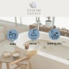 Sal Epsom Premium Natural baño jacuzzi spa relajante exfoliación masaje
