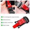 BWBWND Helmet Quick Release Buckle Kit, Motorcycle Helmet Ratcheted Buckle