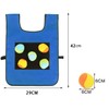 BEOIUCZZY Pack of 2 Sticky Ball Vest, Dodgeball Game Set,