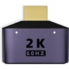 Risprsulen 1Pc Purple HDMI-Compatible Splitter 1 in 2 Out -2K