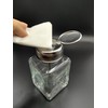 ZQDZYIE 1 Pack 4 Oz Dispenser Bottle Glass Nail Polish