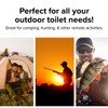 Camco Toilet Waste Bags - Features a Biodegradable Powder &