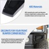 Front Bumper Corner Bezels Replacement Compatible with Hummer H2 2003-2009