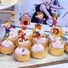 Blumomon 28Pcs Circus Animal Cupcake Toppers for Kids Boys Girls