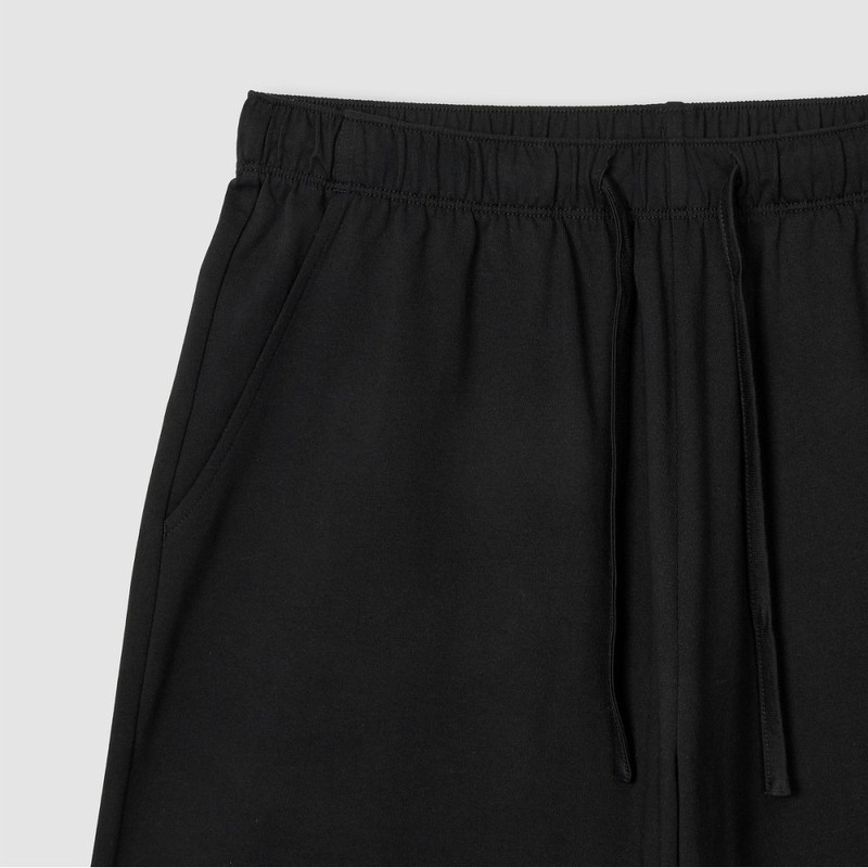 JAJU [JAJU/자주] Men's JAJU AIR Cotton 5-part Lounge Pants_Black