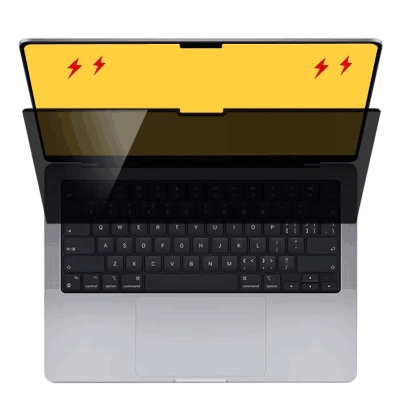 For 15.6 Inch Laptop Privacy Screen Filter Reversible Anti-Glare Filter