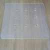 Colini 16 * 12''Transparent Acrylic Dog Hole Router Template Jig