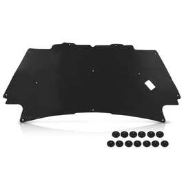 CHEDA Hood Insulation Pad with Clips w/Hole Compatible with 2002-2008 Dodge Ram 1500 Gas Only, Not for Diesel