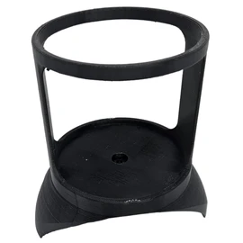 Beetle Cup Holder, Hump Mount Storage Accessory, Black, Australian Made