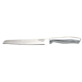 Hampton Forge 8" Bread Knife / Clear Blade Guard,Silver