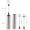 Electric Whisk Multifunctional USB Rechargeable Handheld Milk Frother Foam Maker