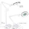 Brightech LightView Pro 2 in 1 Magnifying Floor Lamp &