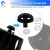 KOLEOLL Coffee Maker Brew Basket Stop Valve Kit Replacement Part