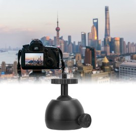 Mini Tripod Ball Head,360 Degree Swivel Ball Head Video Photography Stand with 1/4 Inch Interface, for Camera Tripod Monopod Stabilizer