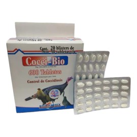 Alimento Cocci-bio Aves Gallinas 5 Blister 30 Coccidias