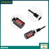 Motorcycle Number Plate Light,2x 12V Universal Car Motorcycle License Number