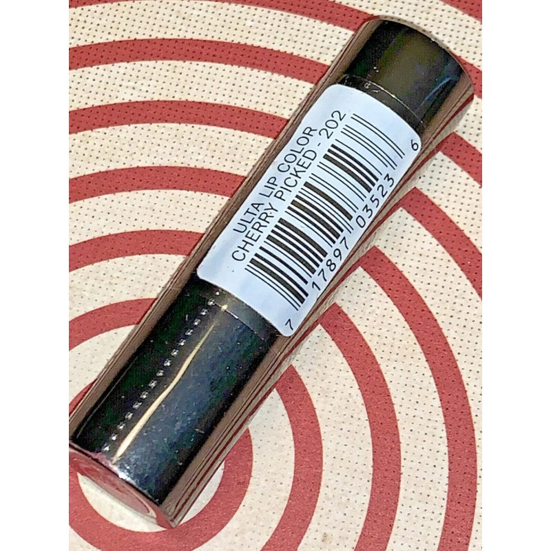 Ulta CHERRY PICKED Medium True Red Lipstick *SUPER RARE NO