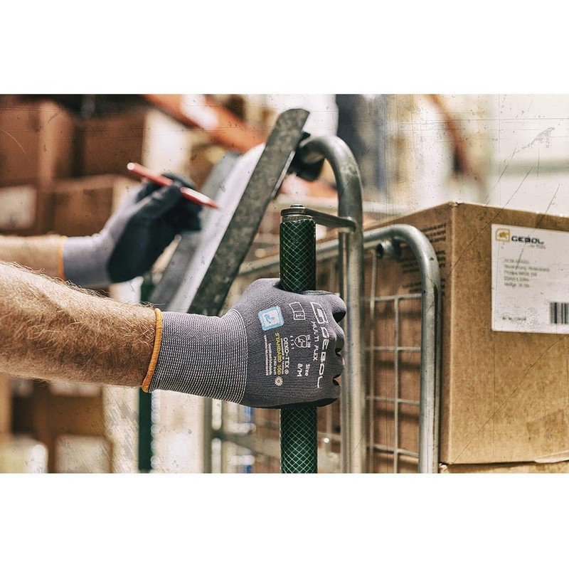 Gebol Work Glove Multi-Flex Size 7 Made of Nylon with