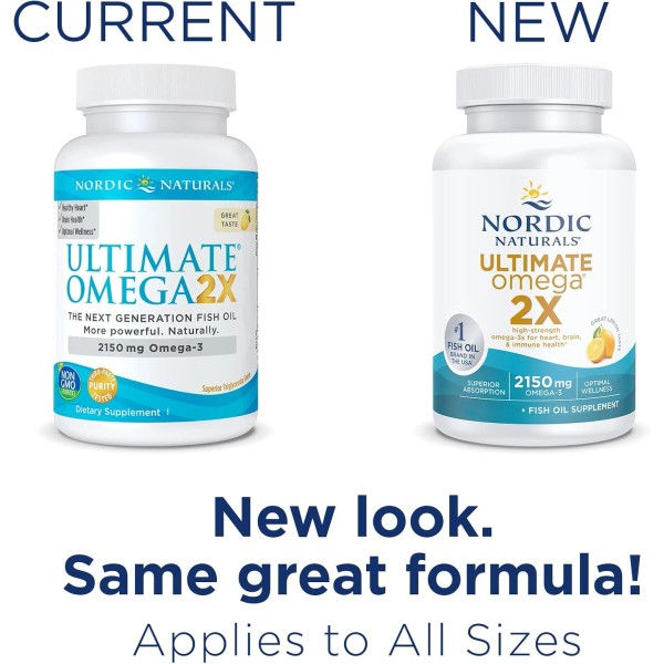 Does not apply Ultimate Omega 2X, Lemon Flavor - 60