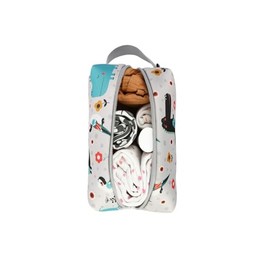 HAMUR HOME Bolsa Reutilizable Impermeable para Pañales, Trajes de Baño y Ropa de Gimnasio – Organizador de Viaje con Forro Protector, Diseño Animal