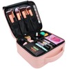 Samtour Makeup Case Travel Makeup Bag Makeup Train Case Cosmetic
