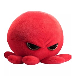 Unbranded Grumpy Baby Octopus Plush - Super Soft & Cute Squishy Plushie
